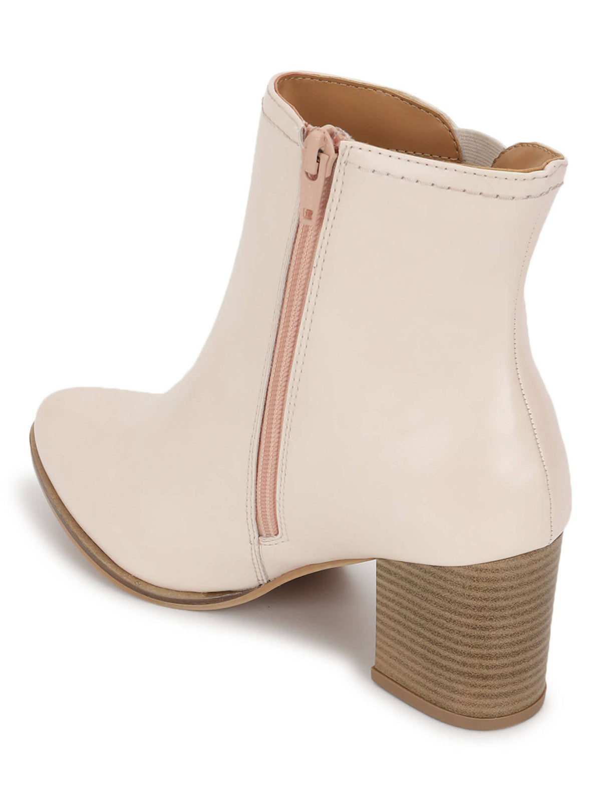 Maroon Solid Casual Boots | BT61 - view 9