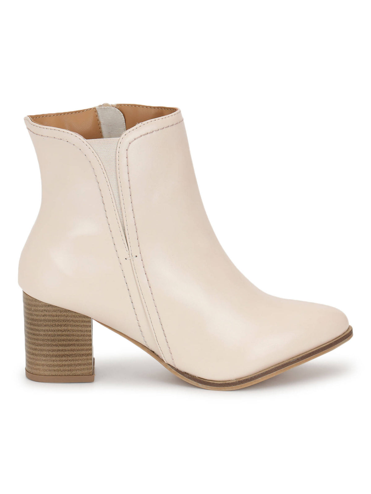 Maroon Solid Casual Boots | BT61 - view 10
