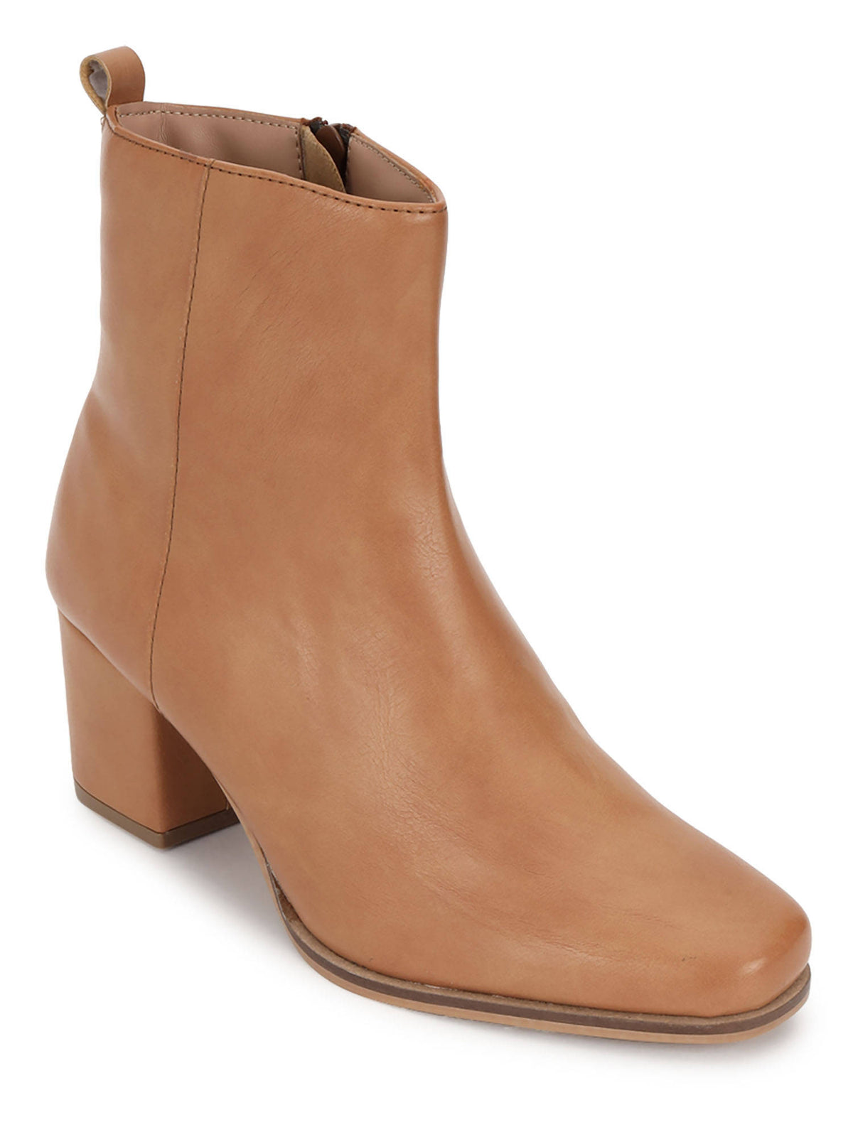 Tan Solid Casual Boots | BT61 - view 2