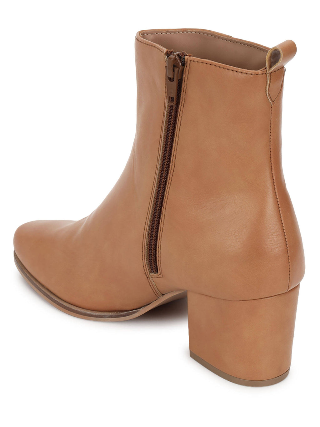 Black Solid Casual Boots | BT61 - view 9