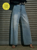 Blue Crystal Mist Denim Jeans | BG78 - view 1