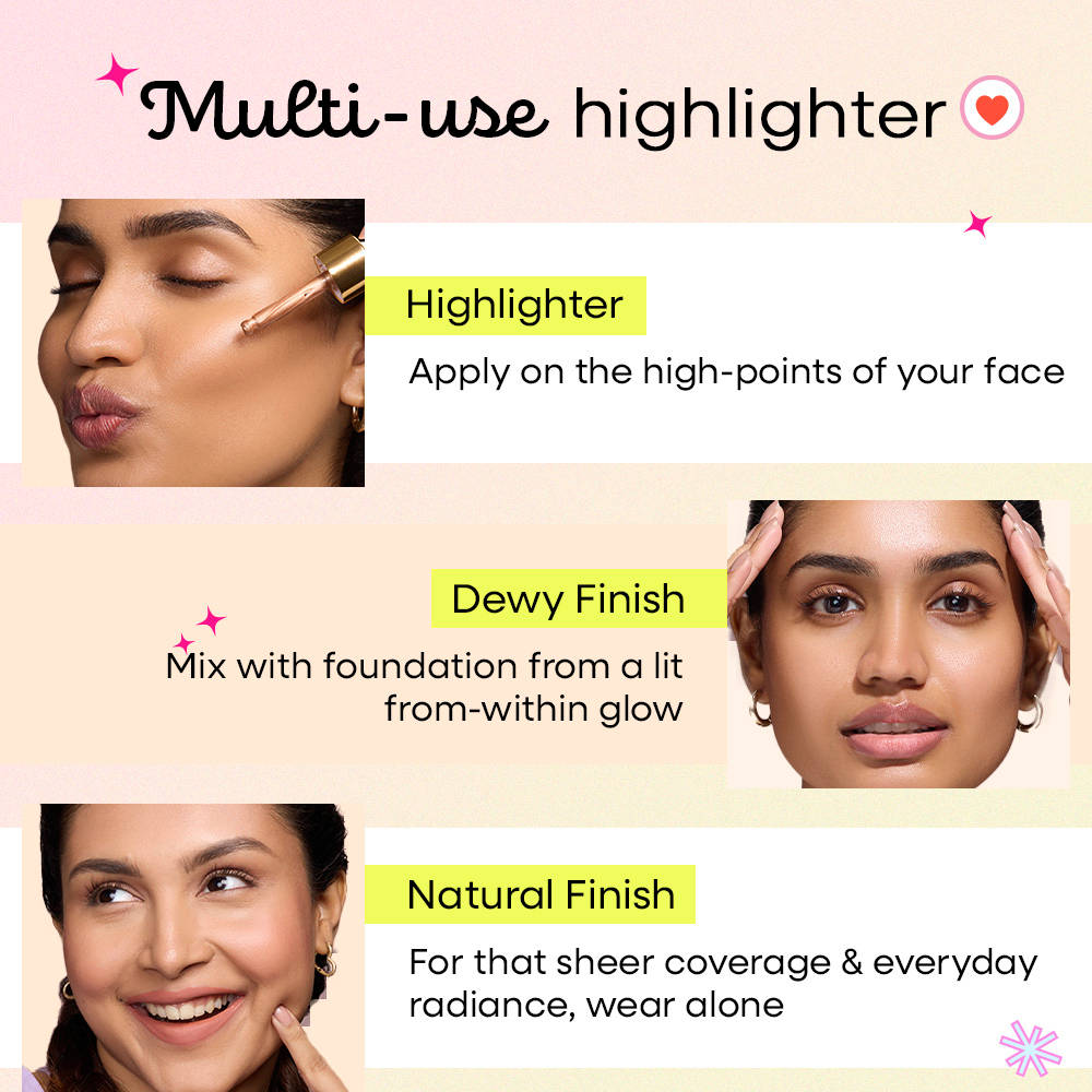 Complete Summer Glam Combo - Smudgeproof Kajal, Highlighter & Matte Lipstick | L12 - view 5