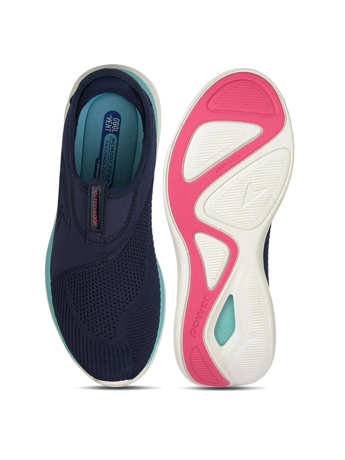 Women Navy Blue Running Shoes | SH9 - view 4