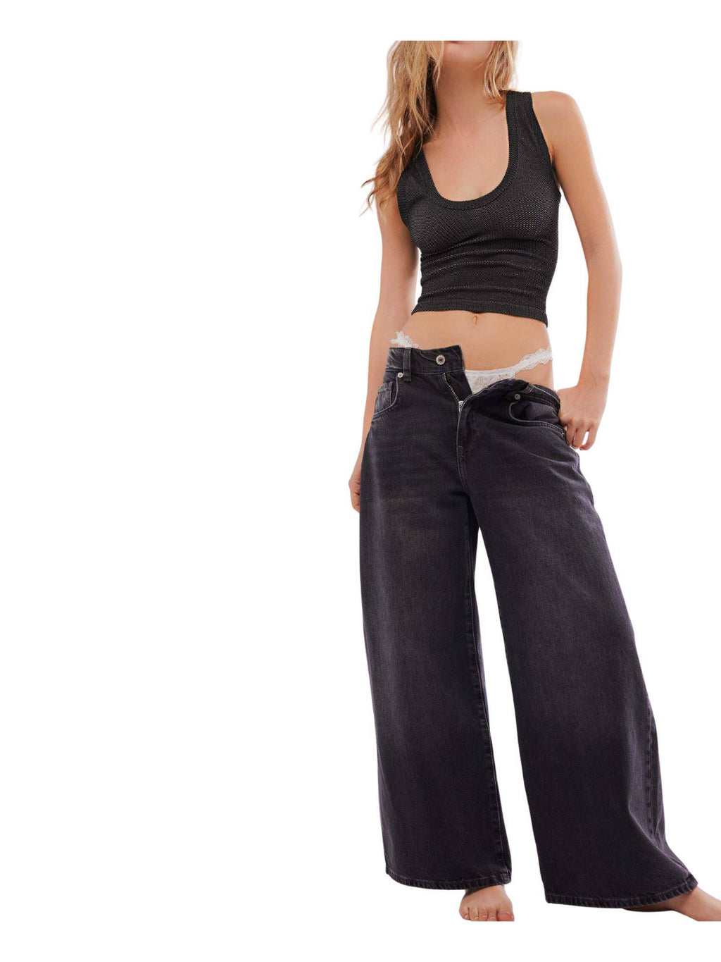 Clean Slate Tank Top - Black | TT98 - view 4