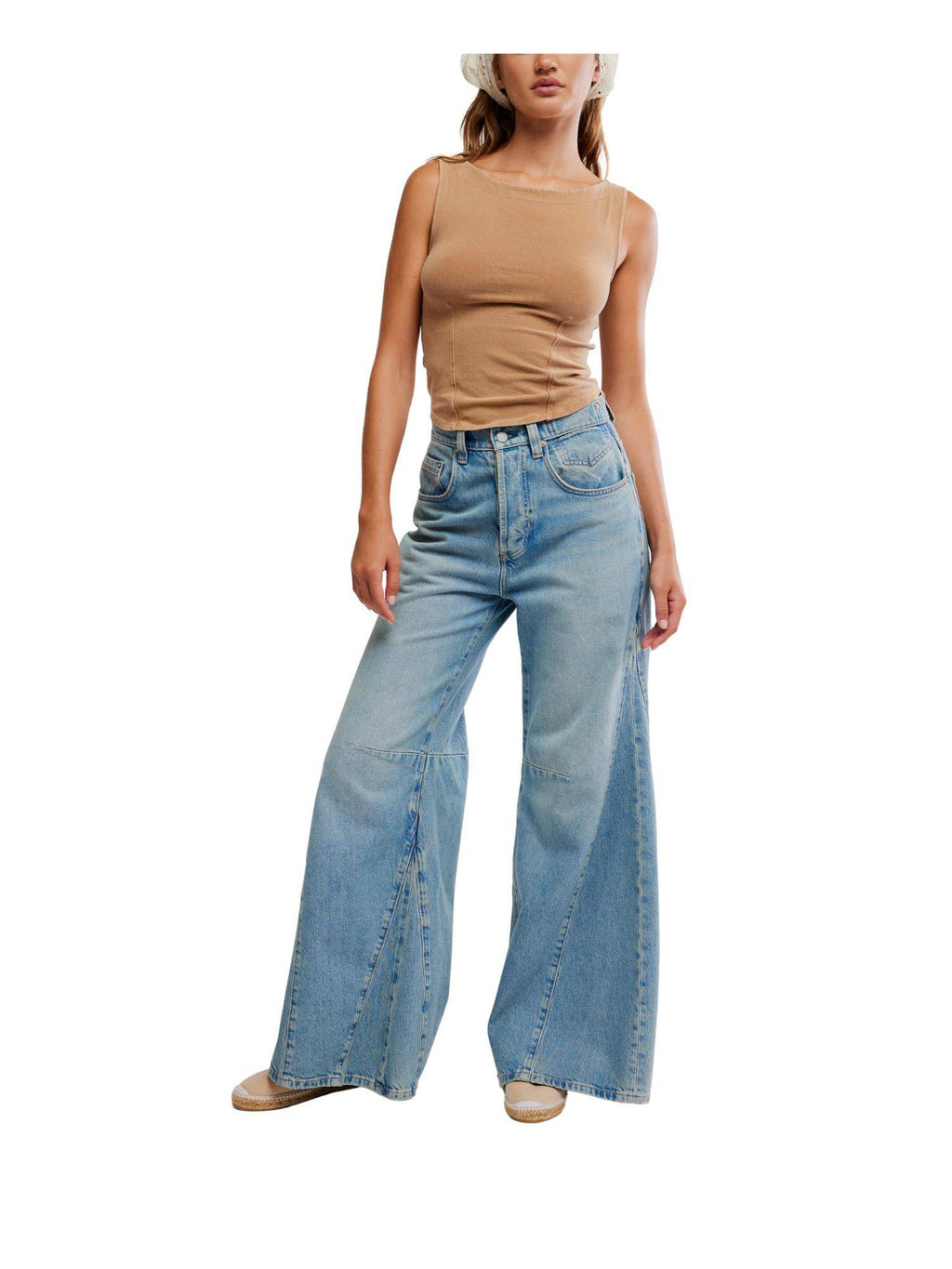 Iconic Tank Top - Tan | TT98 - view 5