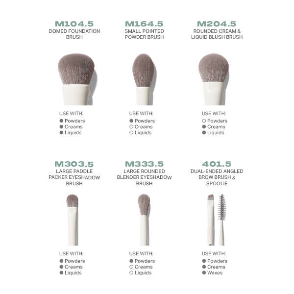 Along For The Glide 6 Piece Travel Brush Set | T32 - view 2
