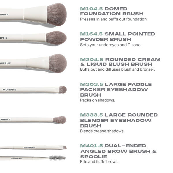 Along For The Glide 6 Piece Travel Brush Set | T32 - view 3