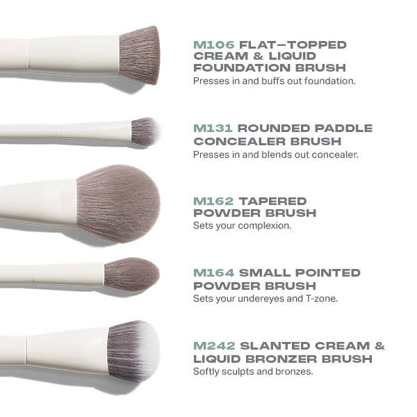 Portrait Mode 5 Piece Face Brush Set | T32 - view 2