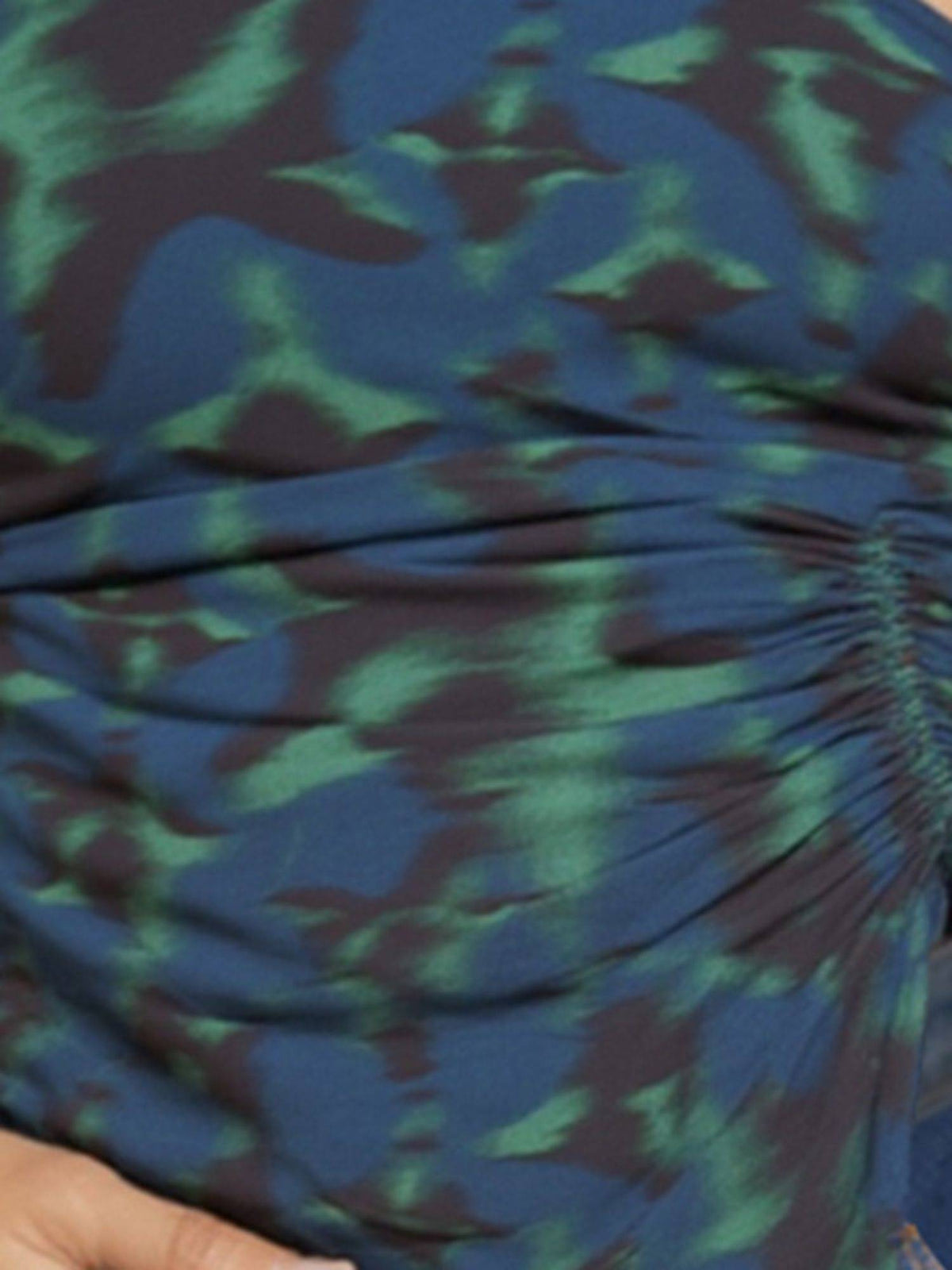 Blue Printed Top | TT90 - view 3