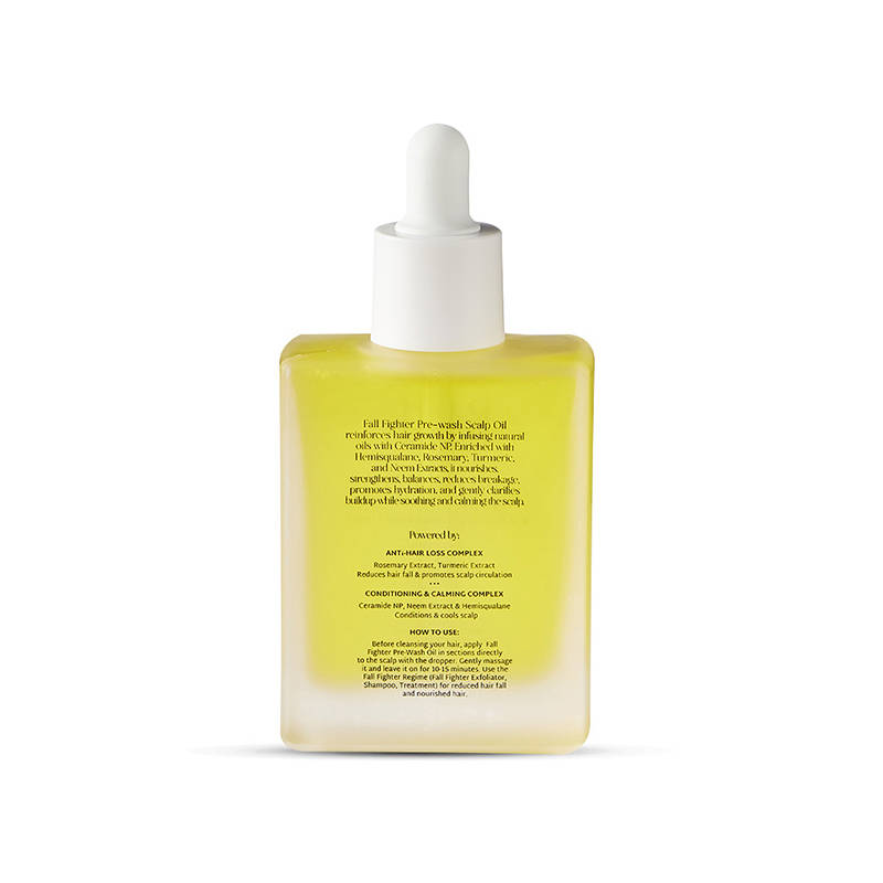 Fall Fighter Pre-Wash Scalp Oil, Anti-Hair Fall, Rosemary + Hemisqualane, Scalp Care | H02 - view 2