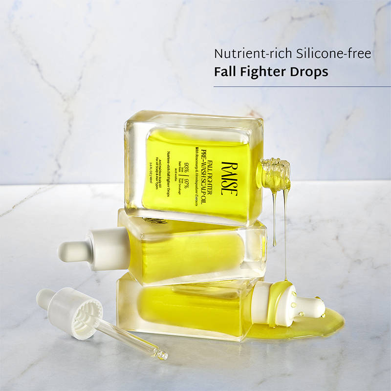 Fall Fighter Pre-Wash Scalp Oil, Anti-Hair Fall, Rosemary + Hemisqualane, Scalp Care | H02 - view 3