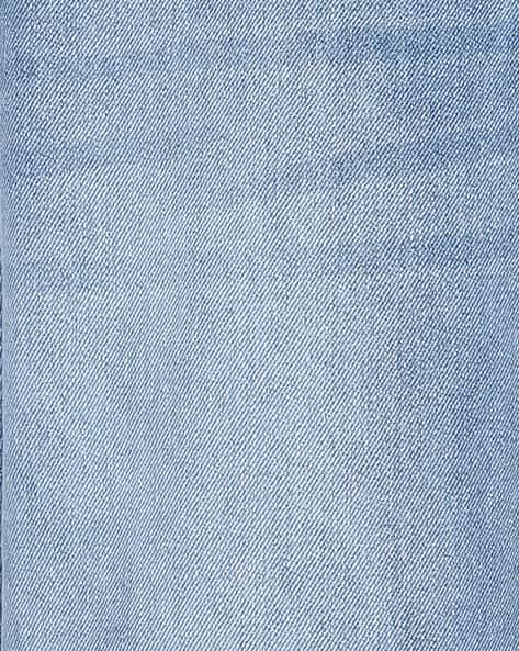 Shein Women Full Length Folded Hem Mid Wash Jeans Shein