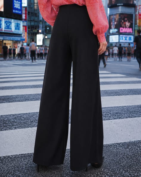 Shein Women Full Length Fixed Waist Pleated Pant