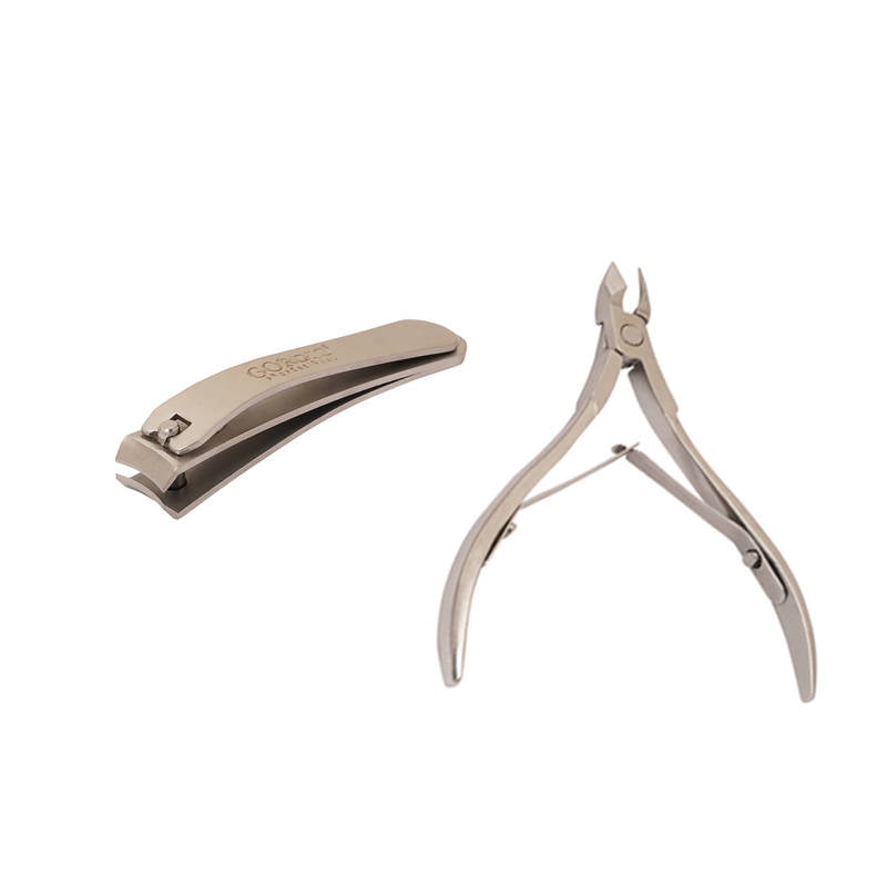 Nail Cutter With Cuticle Nipper Combo GPCA0011 Colour/Shape May Vary | T32 - view 1