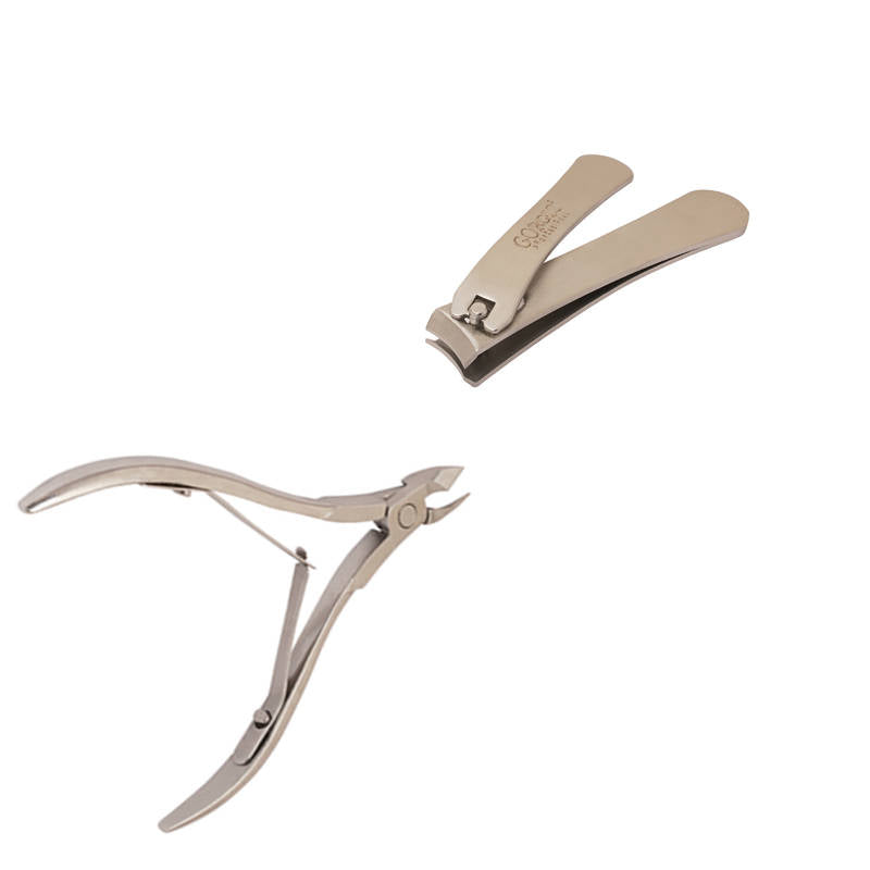 Nail Cutter With Cuticle Nipper Combo GPCA0011 Colour/Shape May Vary | T32 - view 2