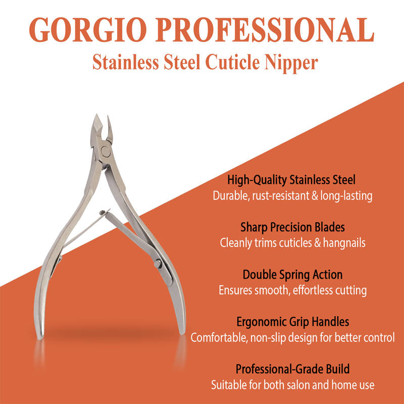 Nail Cutter With Cuticle Nipper Combo GPCA0011 Colour/Shape May Vary | T32 - view 3