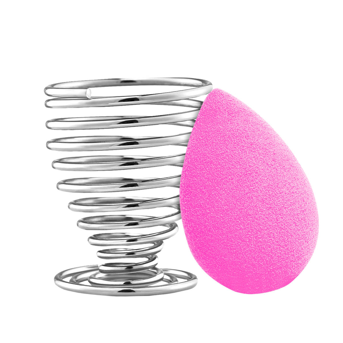 Makeup Blender Beauty Sponge & Holder - Foundation Face Puff with Drying Display Storage Stand | C83 - view 7