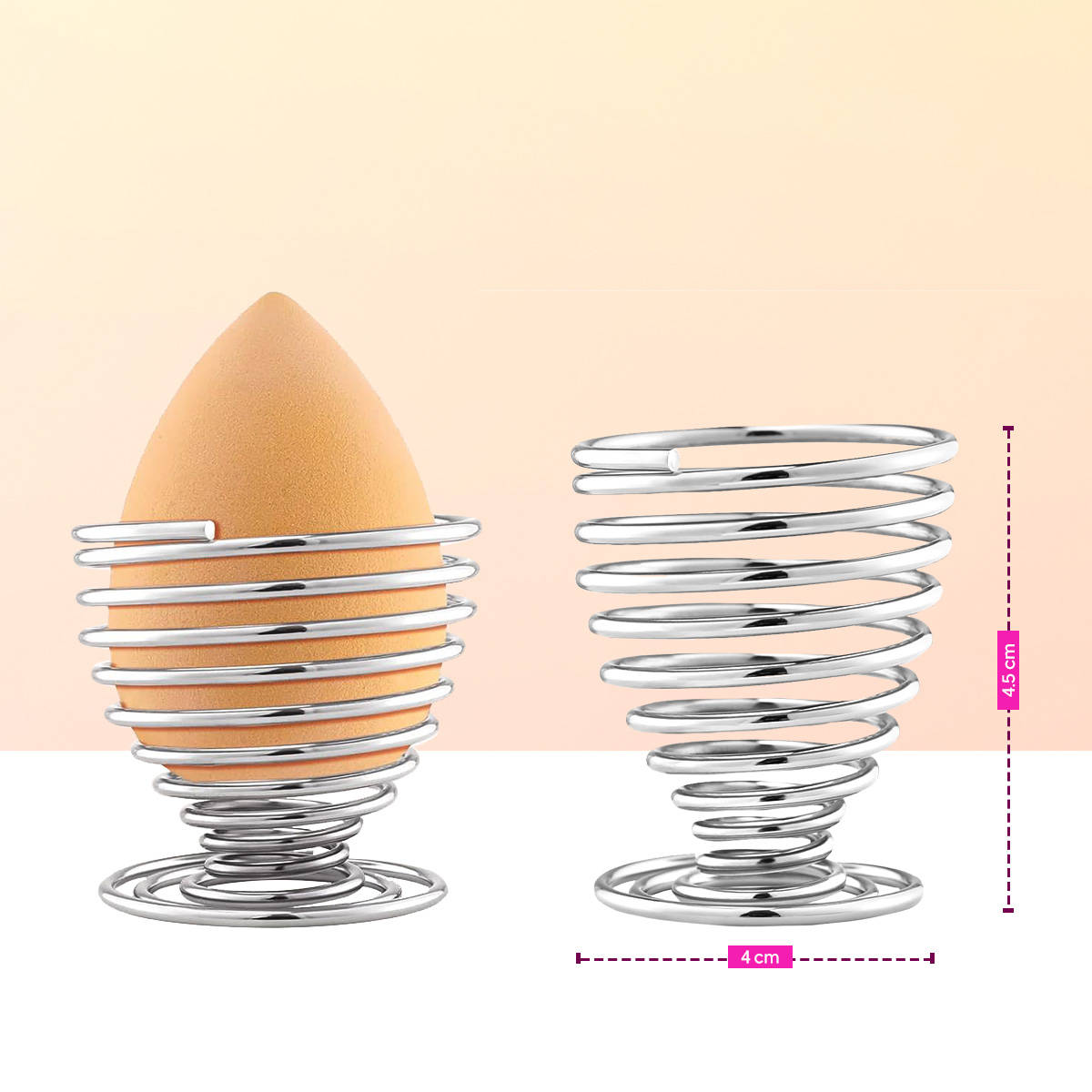 Blender Beauty Sponge Holder - Makeup Puff Drying & Display Stand Storage Case For Powder Puff | C83 - view 3