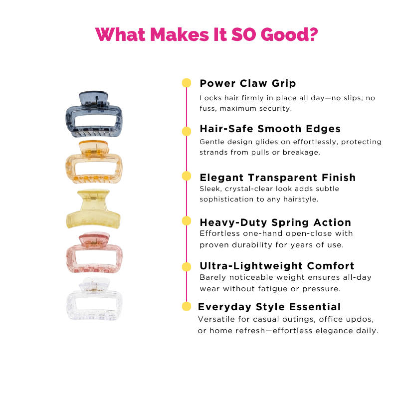 Dramaqueen Grip Clutcher Hair Clips | T32 - view 2