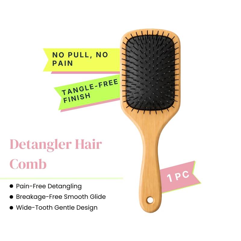 Nylon Hair Brush - Paddle With Nylon Bristles | C83 - view 1