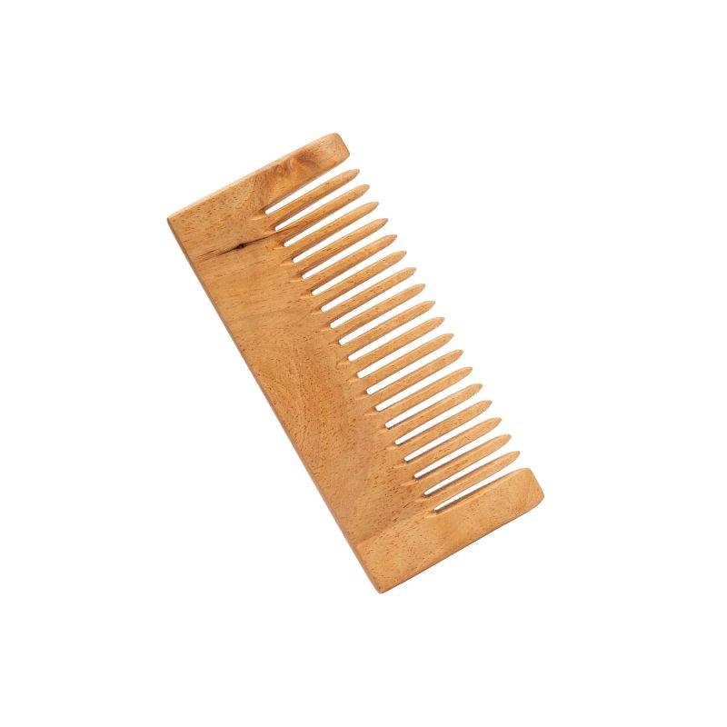 Kacchi Neem Wooden Comb | C83 - view 8