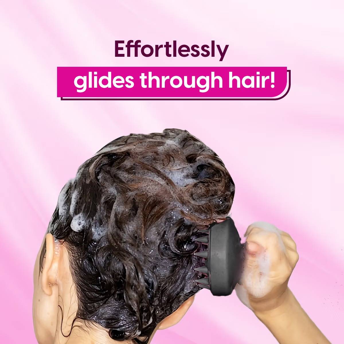 Anti-Dandruff Silicone Shampoo Scalp Brush | C83 - view 5