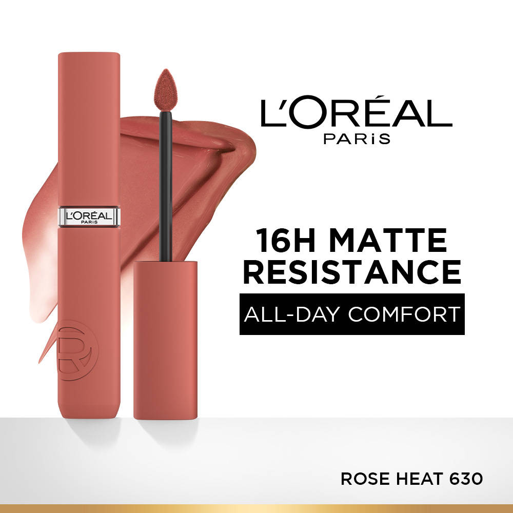 LOreal Paris Infallible Matte Resistance Lipstick, Transfer Resistant Formula - Lazy Sunday 150 | L12 - view 101