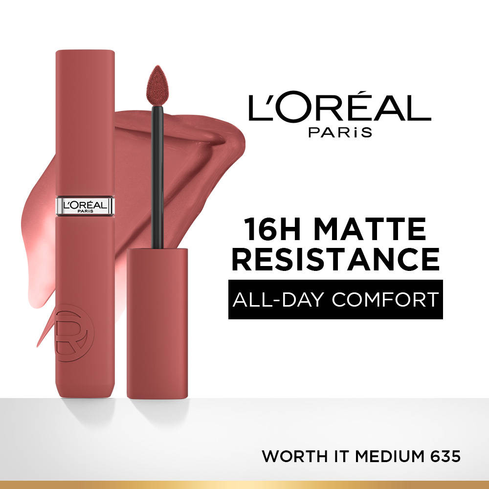 LOreal Paris Infallible Matte Resistance Lipstick, Transfer Resistant Formula - Lazy Sunday 150 | L12 - view 1
