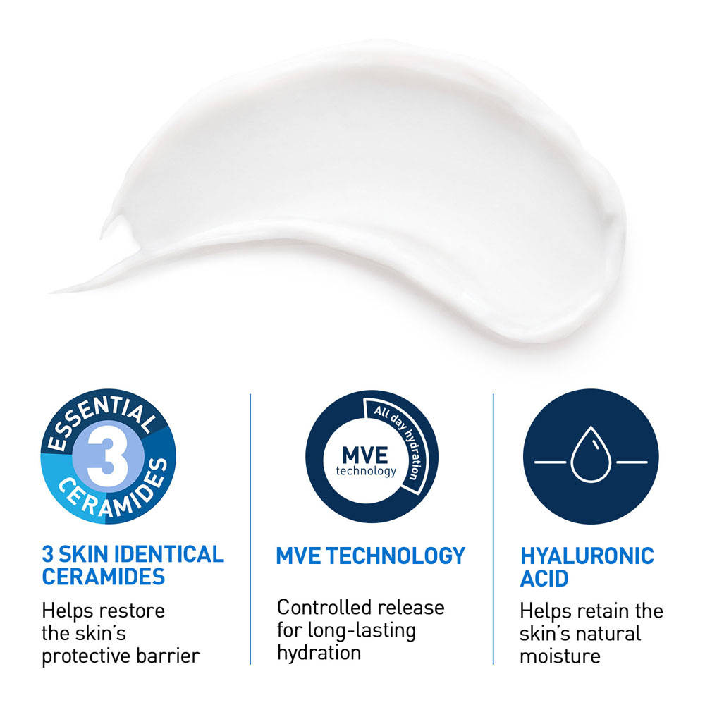 Moisturizer For Dry Skin, Barrier Repair Cream with Ceramides, Dermatologist recommended | FC3 - view 2
