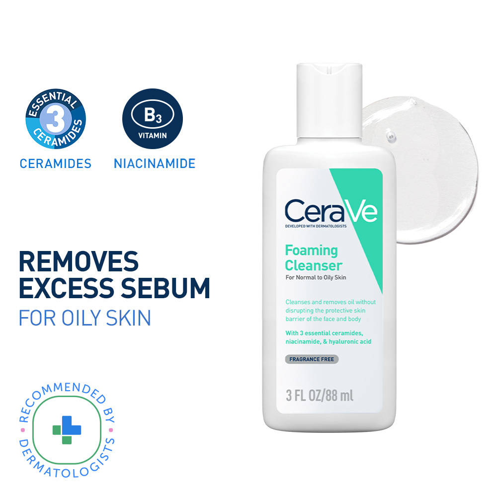 Foaming Cleanser Face Wash For Oily Skin with Ceramides, Dermatologist Recommended | B20 - view 1