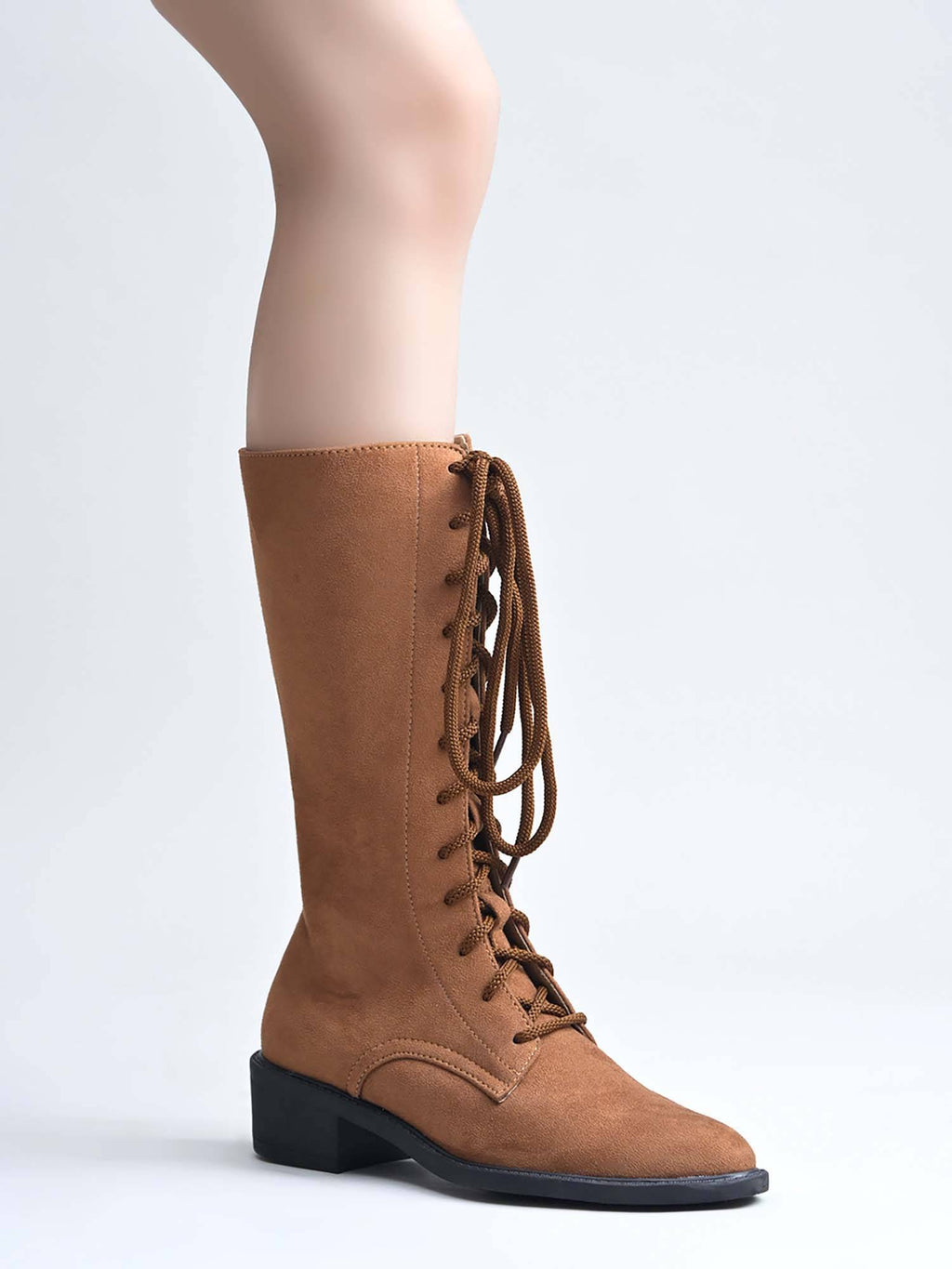 Women Tan Long Casual Boots | BT61 - view 4