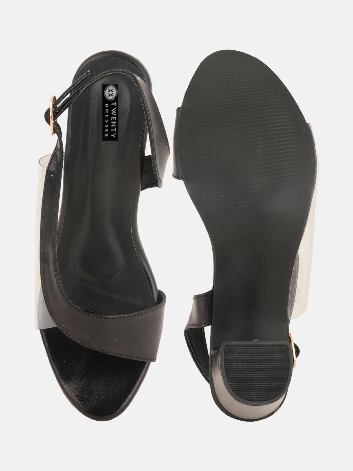 Womens Gold Party Heels | H78 - view 12