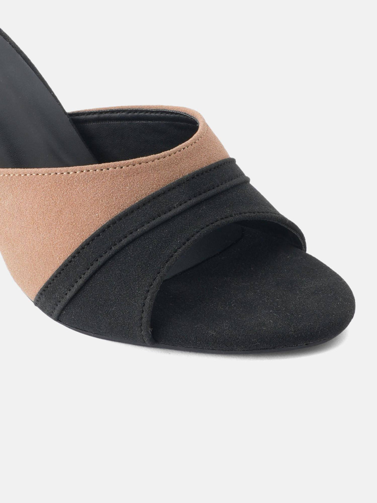 Womens Black Party Heels | H78 - view 4