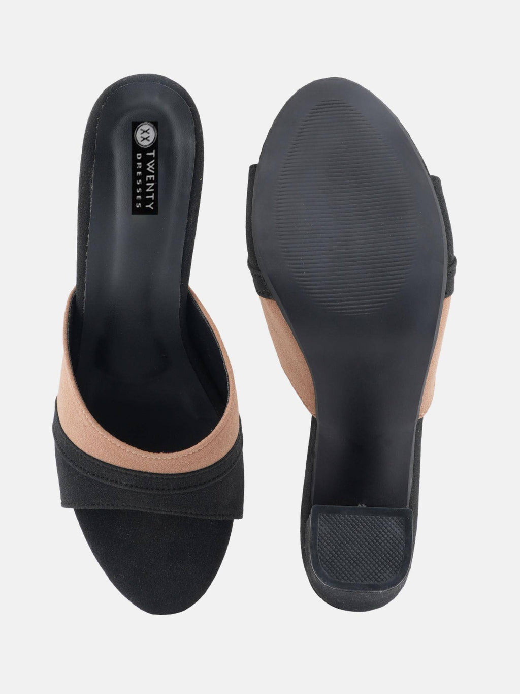 Womens Black Party Heels | H78 - view 6