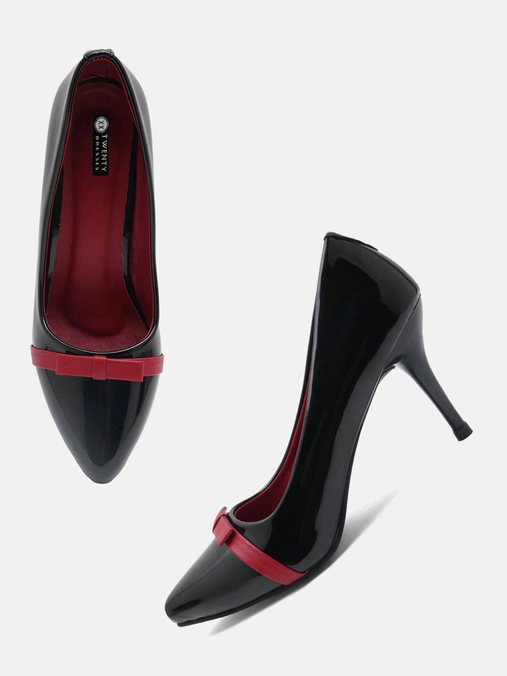 Womens Black Party Pump Heels | H78 - view 6