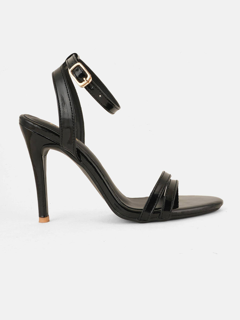 Womens Black Party Heels | H78 - view 2
