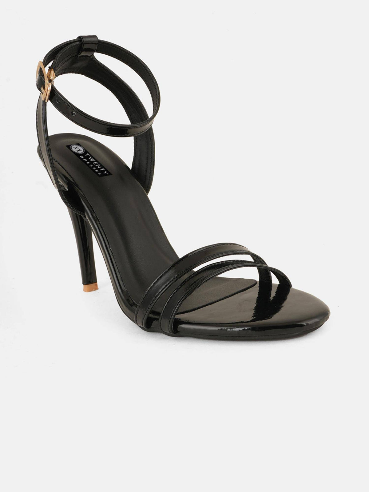 Womens Black Party Heels | H78 - view 5