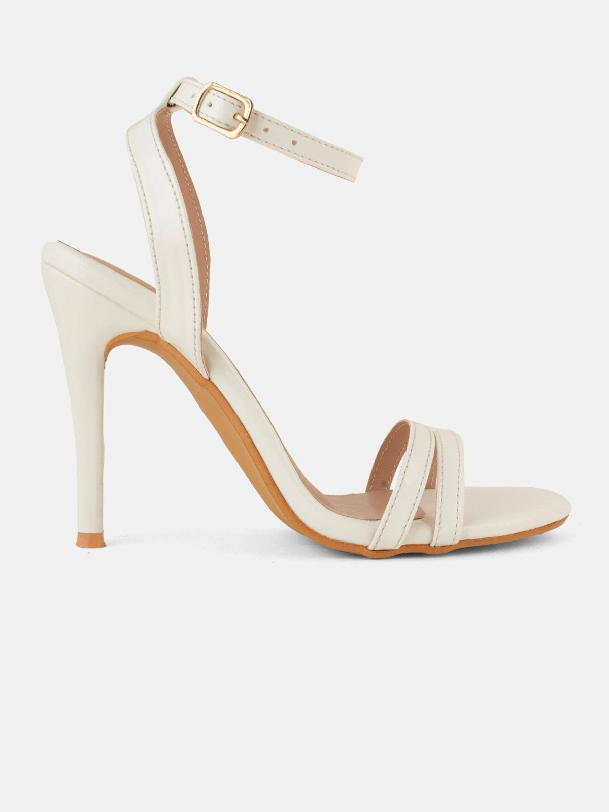 Womens White Party Heels | H78 - view 2