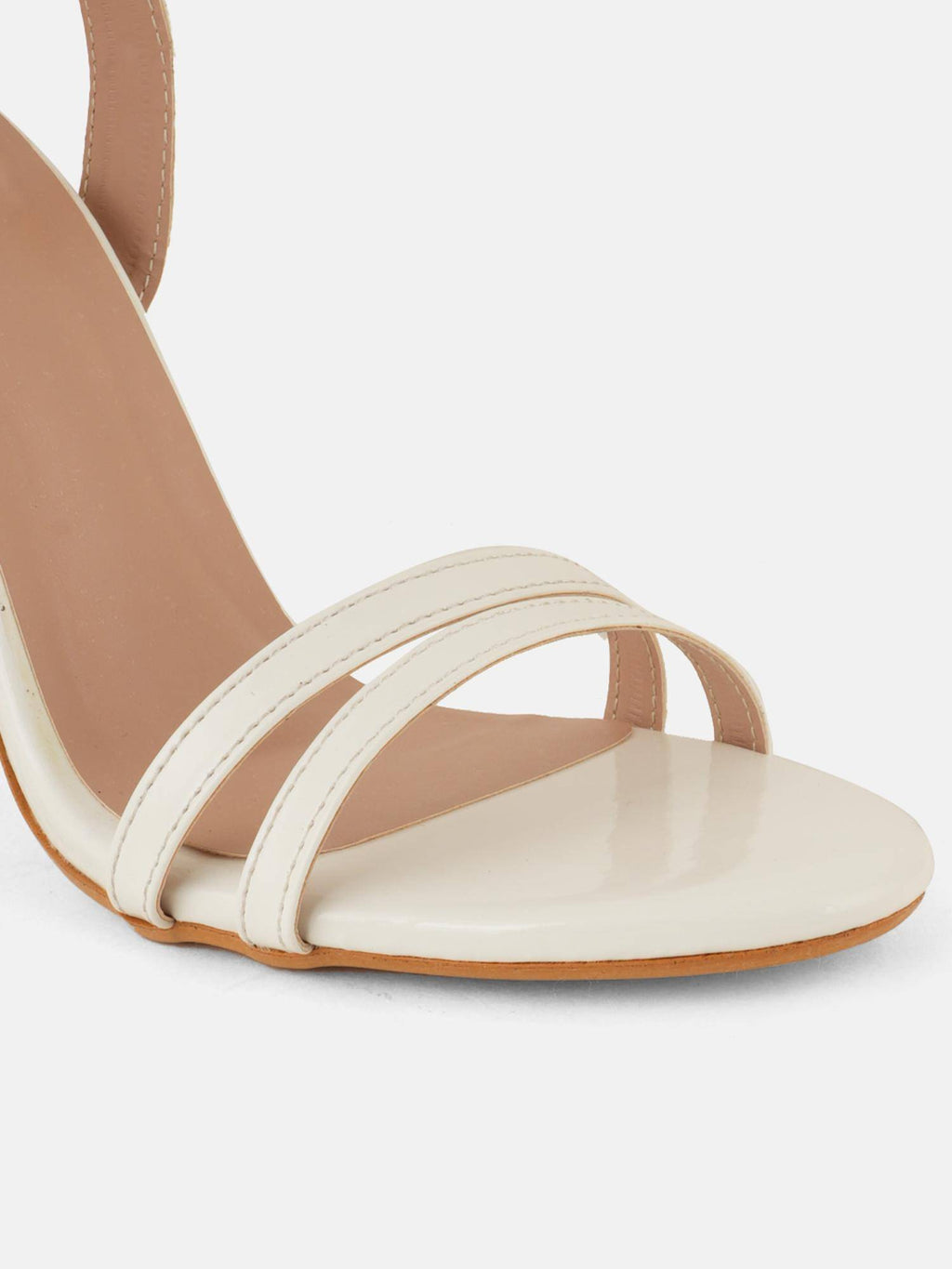 Womens White Party Heels | H78 - view 4