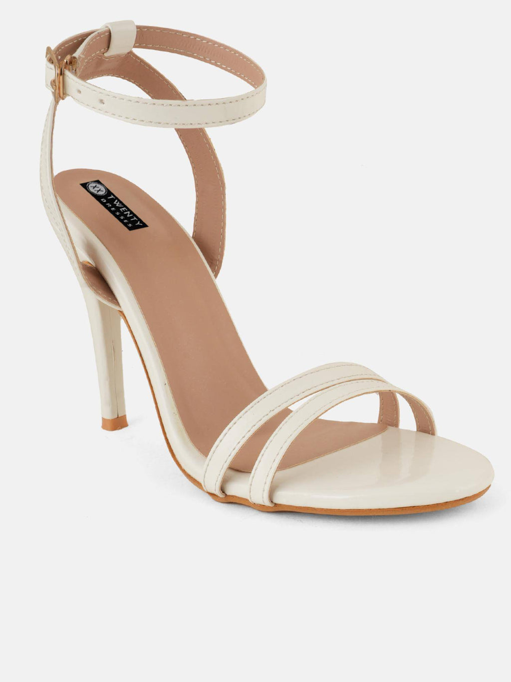 Womens White Party Heels | H78 - view 5