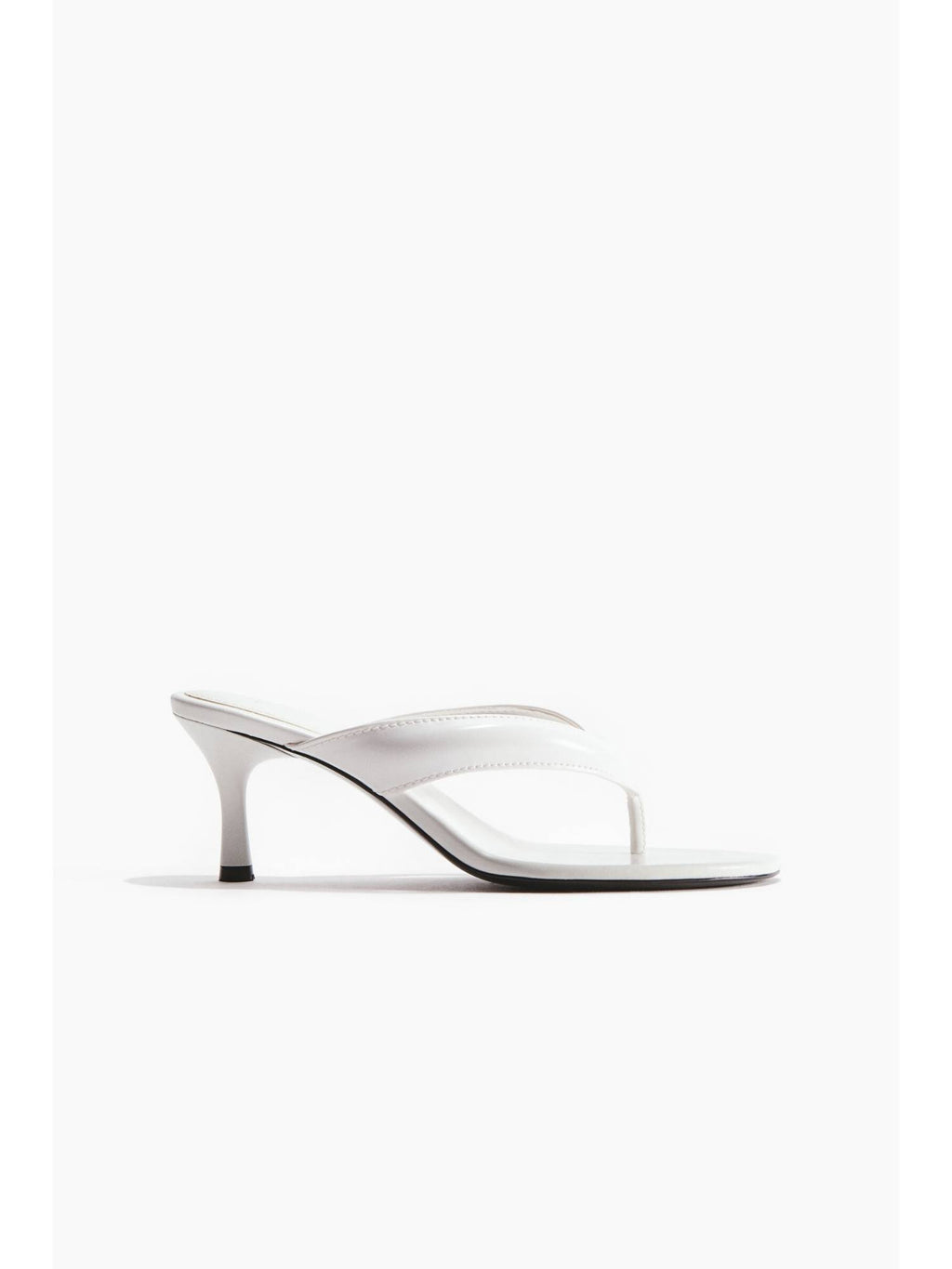 Women White Heeled Sandals | H78 - view 2