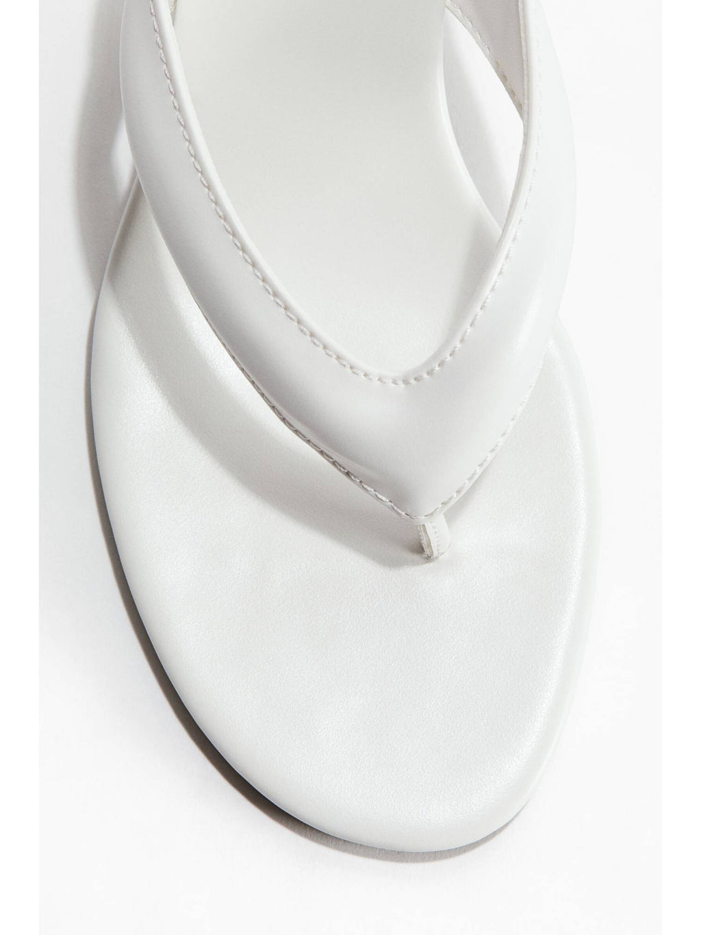 Women White Heeled Sandals | H78 - view 4