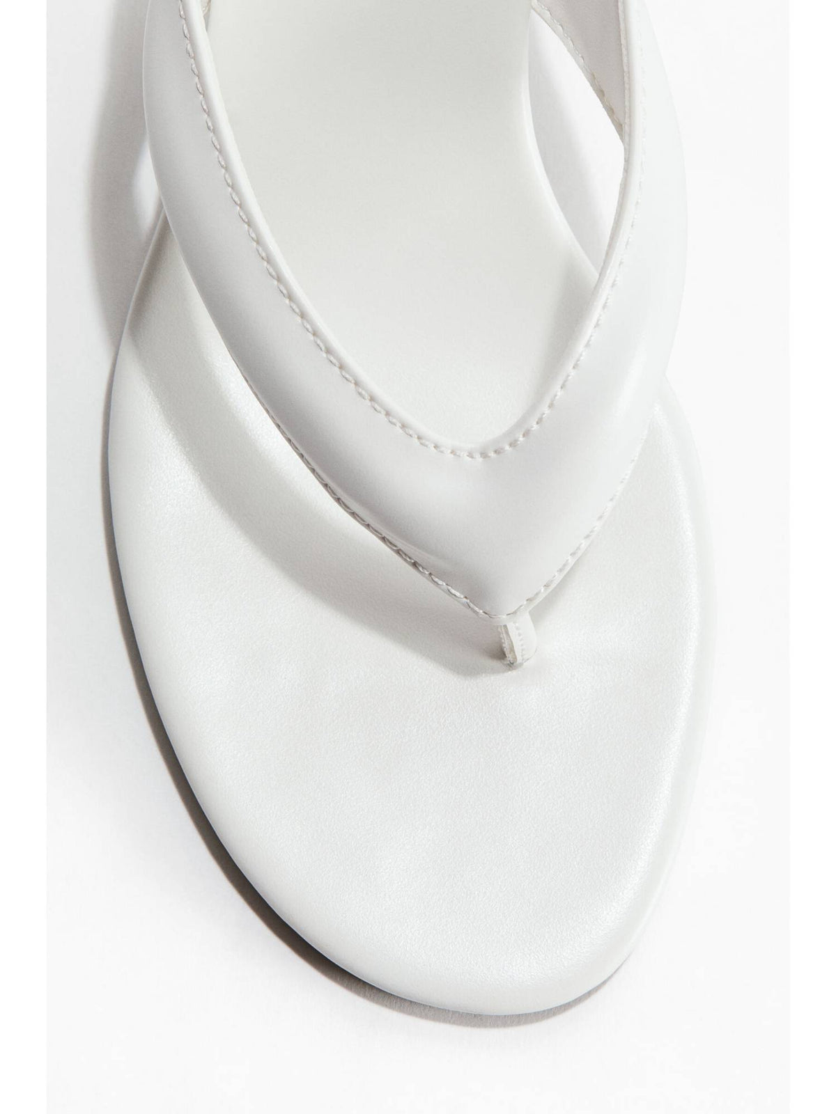 Women White Heeled Sandals | H78 - view 4