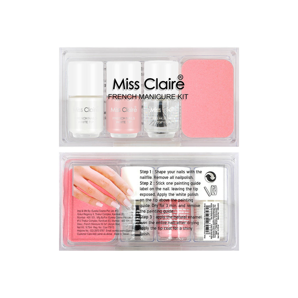 French Manicure Kit With Acrylic Box | T32 - view 3