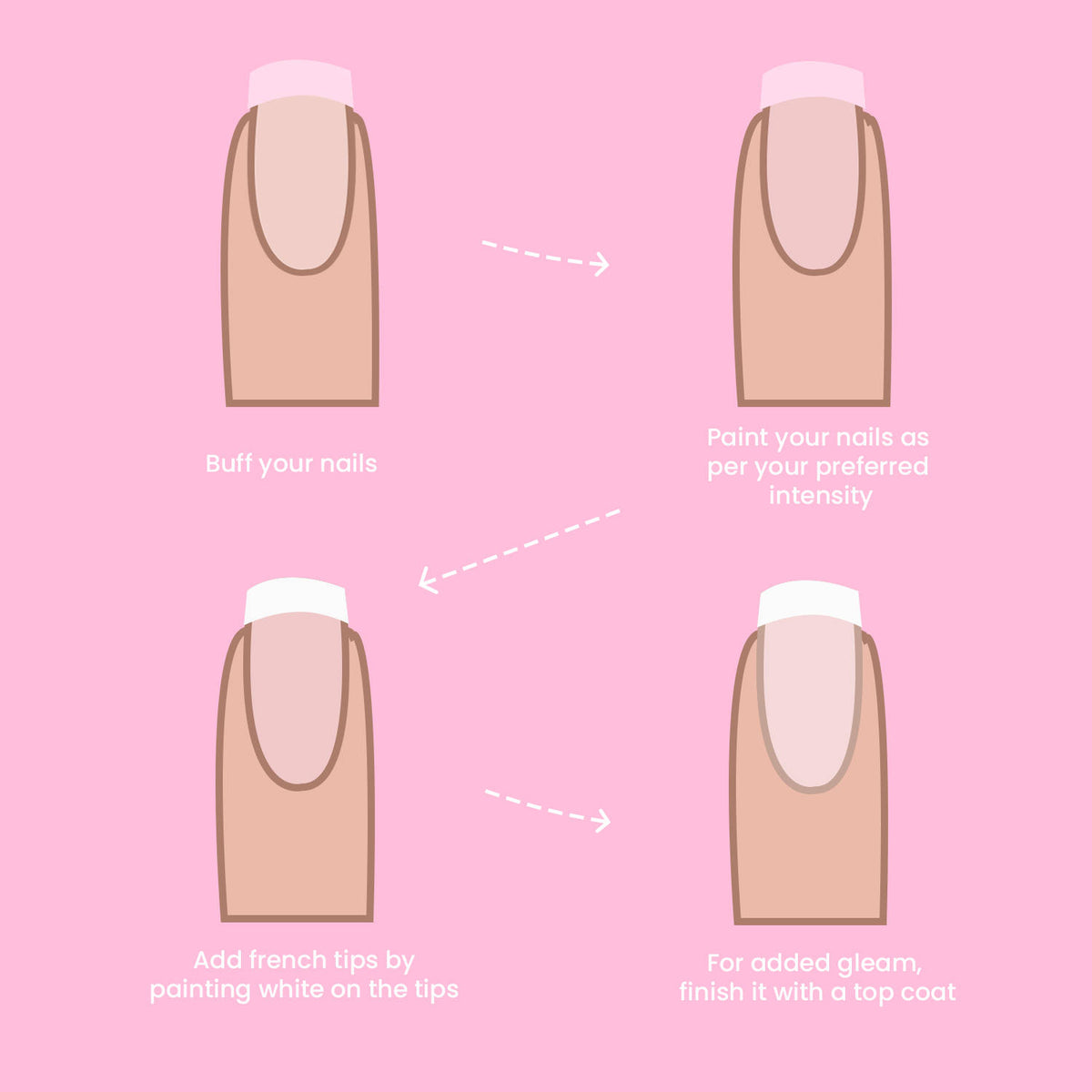 French Manicure Kit With Acrylic Box | T32 - view 4