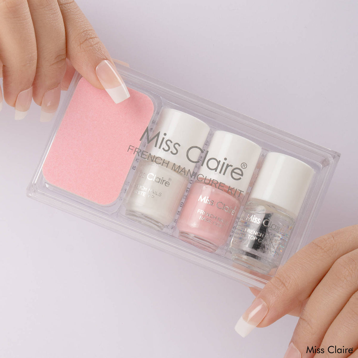 French Manicure Kit With Acrylic Box | T32 - view 6