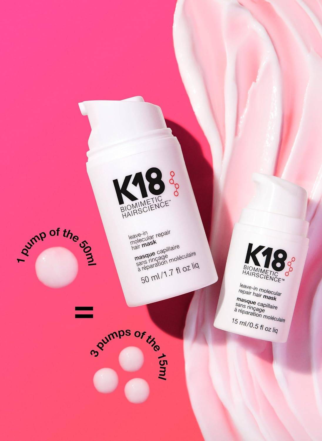 Leave-in Molecular Repair Hair Mask | H85 - view 5