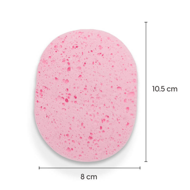 Face Cleansing Sponge Pad Puff - Pack of 2 | T32 - view 9