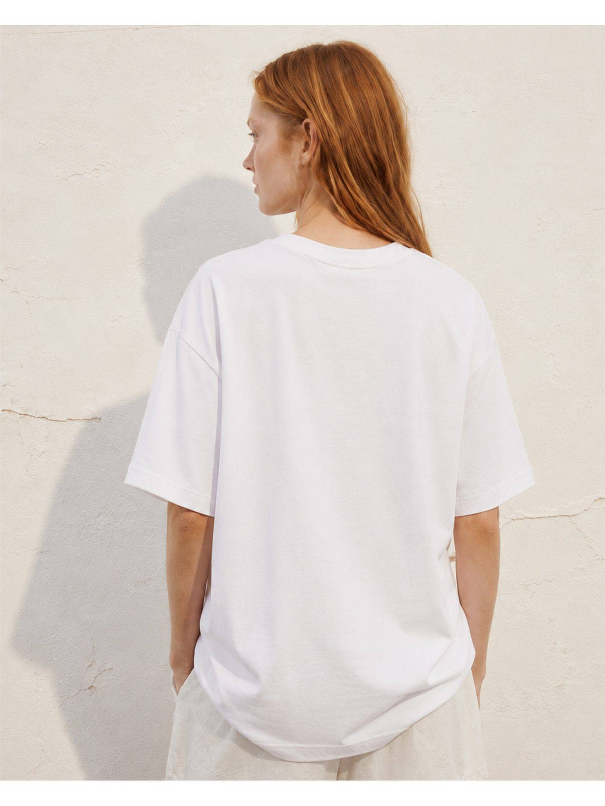White Freshly Baked Breakfast Club Oversized T-Shirt | TS56 - view 2