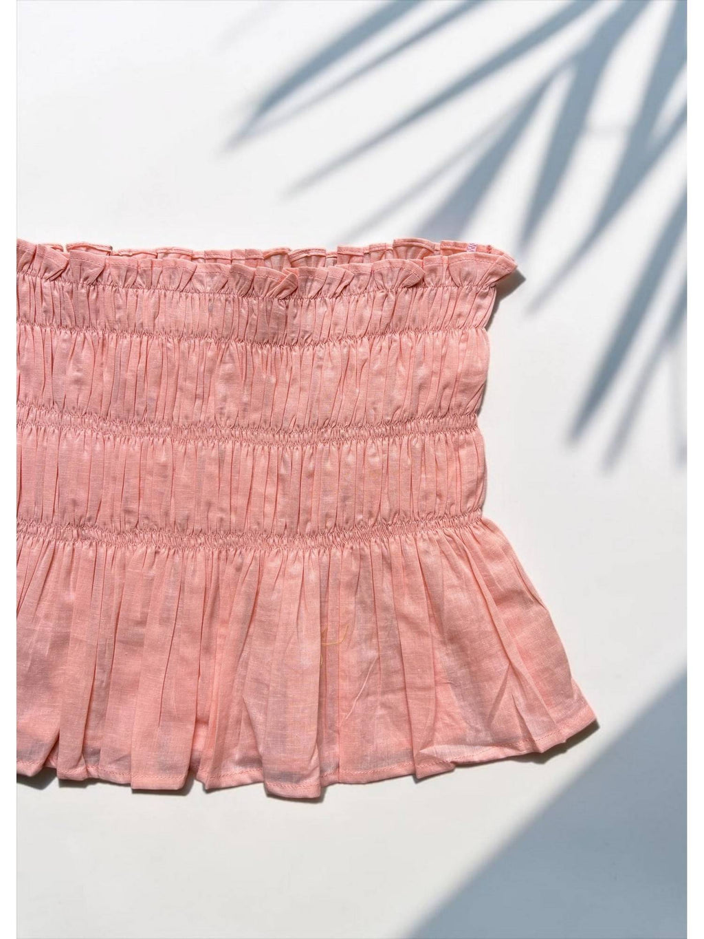 Pink Rosewater Smocked Top | TT90 - view 2